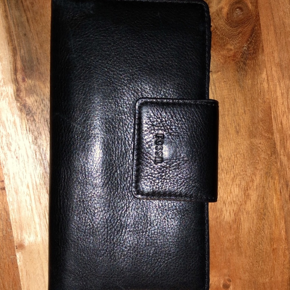 Black, bifold wallet